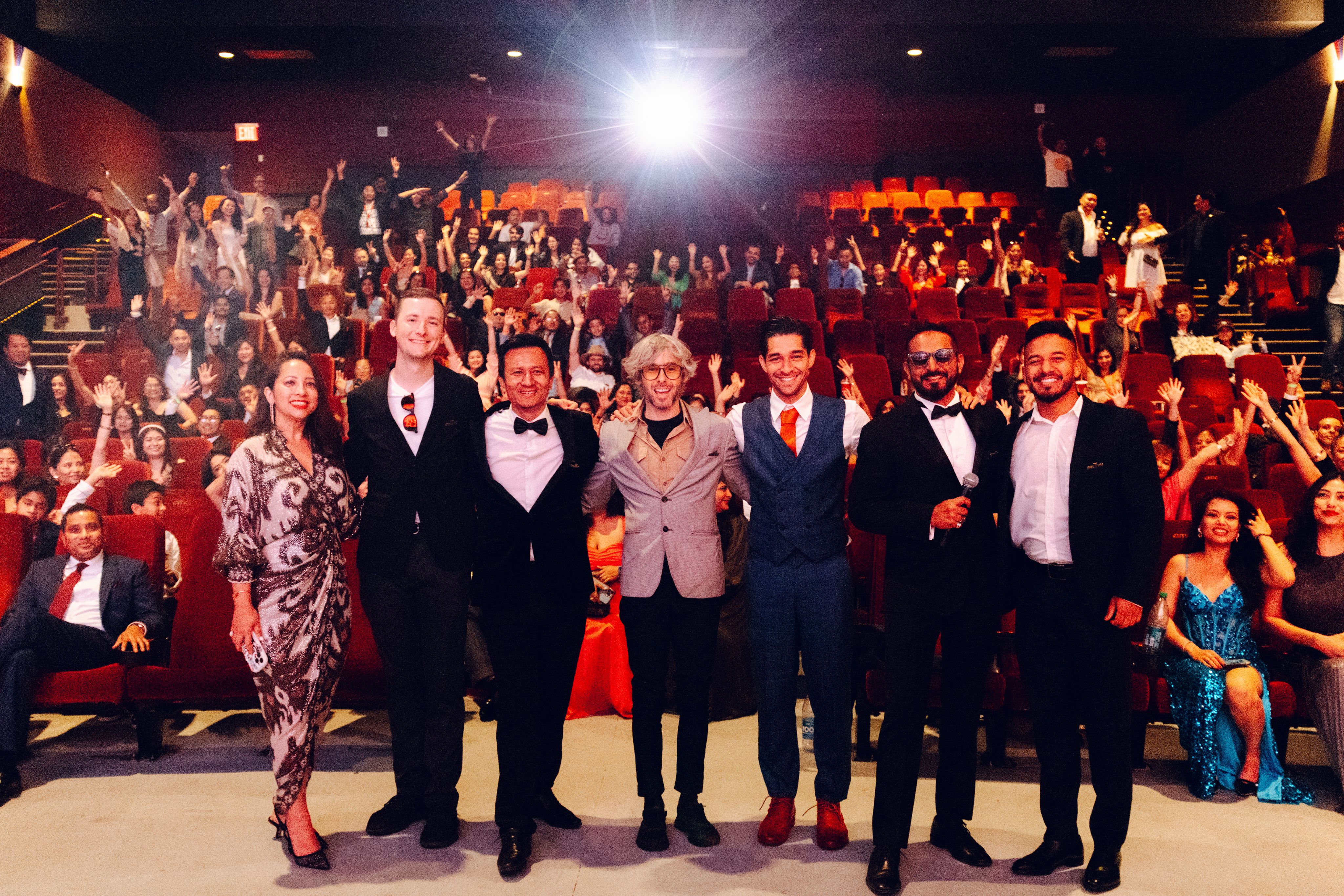 The Challengers: Game of Himalayas" premiered at AMC Empire 25 in New York