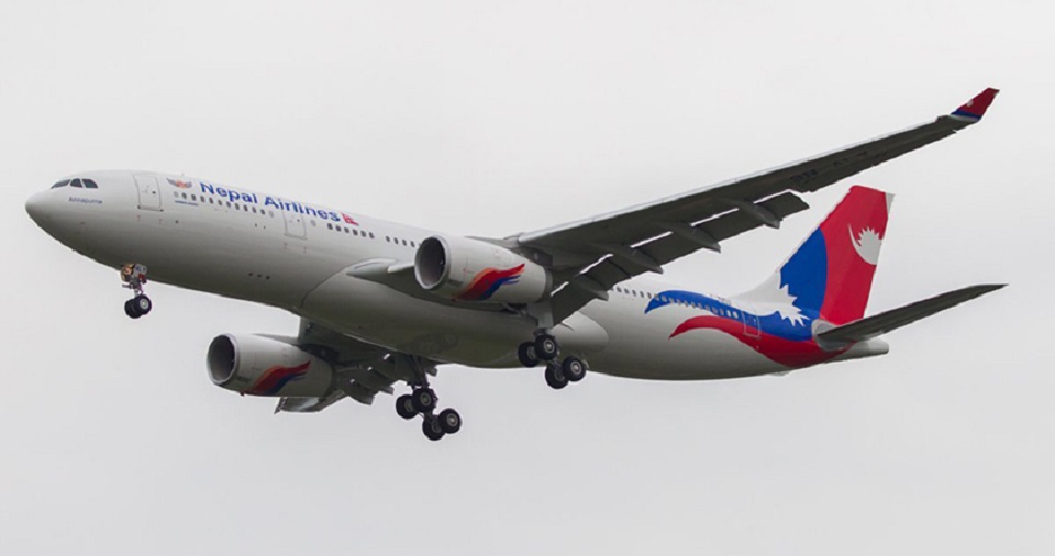 Nepal Airlines flight takes off for Wuhan to evacuate Nepali Nationals