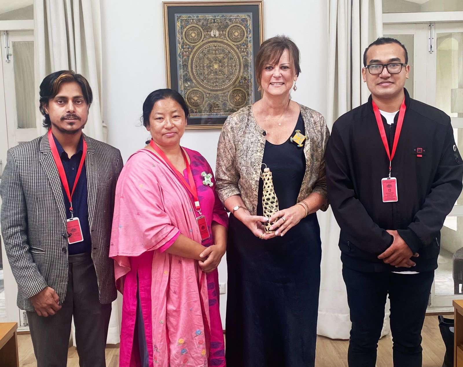 Australian ambassador congratulates winners of Chef Nepal