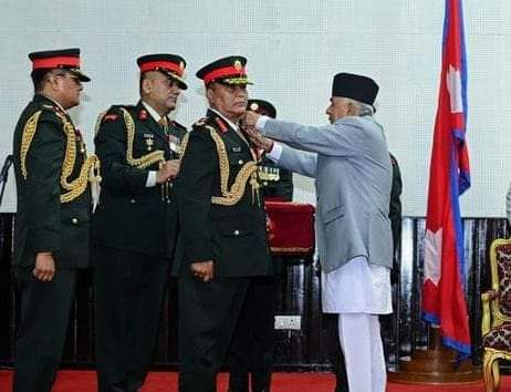 Sigdel takes over Nepali Army command from today