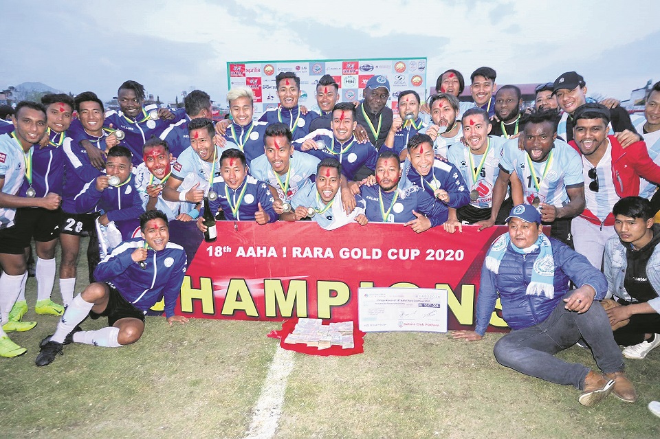 Manang lifts record sixth Aaha Rara Gold Cup title