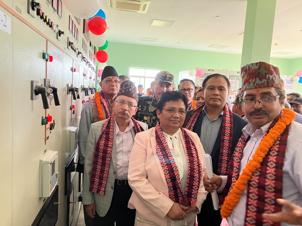 Butwal-Lumbini transmission line and substation inaugurated