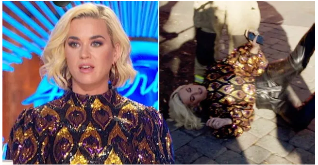 Katy Perry collapses after gas leak on 'American Idol' set