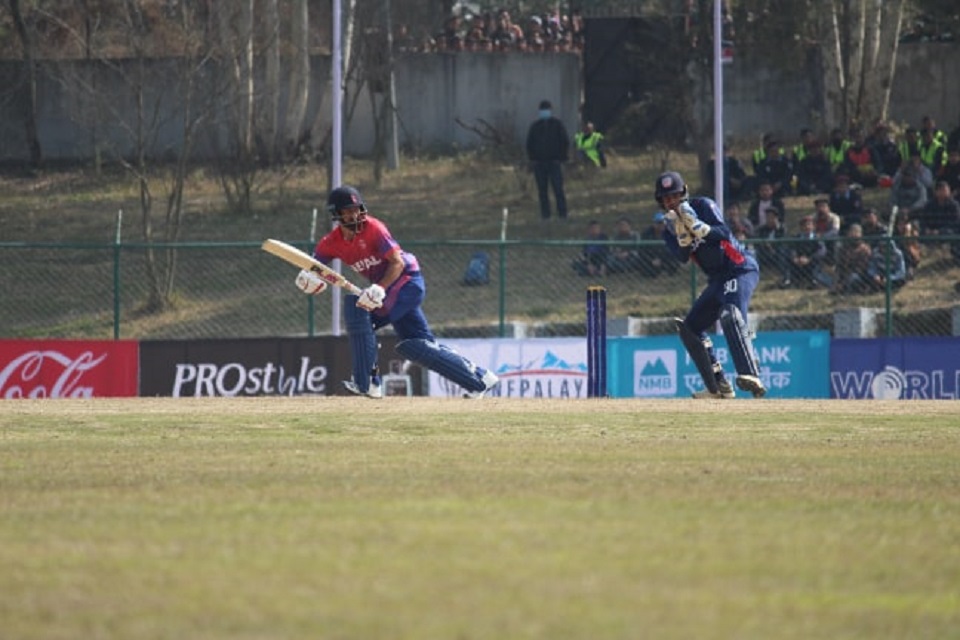 Nepal sets target of 191 runs against United States of America