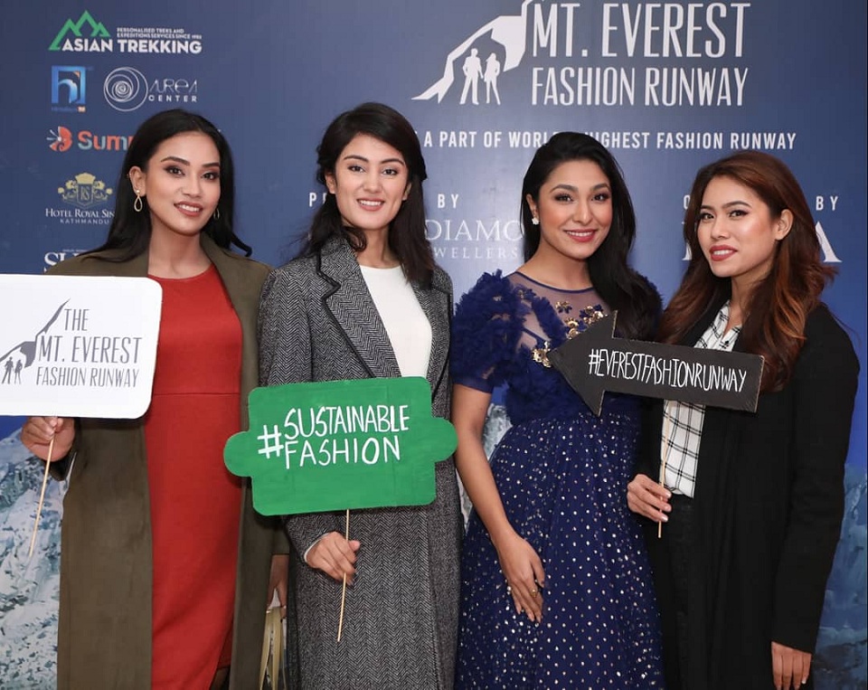 Mt Everest Fashion Runway to promote sustainable fashion