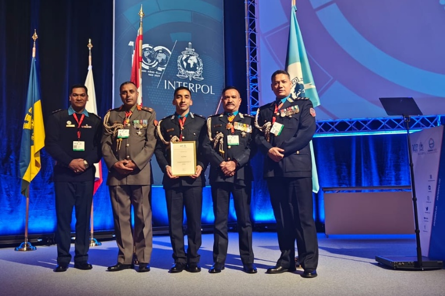 Nepal's video announced best video in Interpol competition