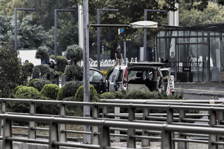 Suicide bomber detonates a device in the Turkish capital. A second assailant is killed in a shootout