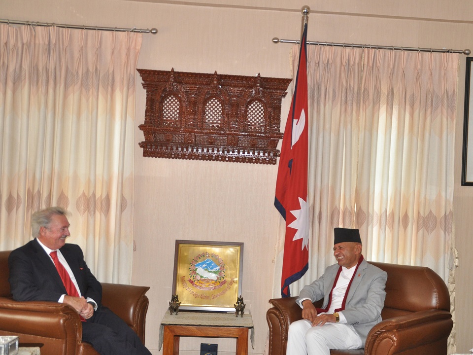 Nepal and Luxembourg hold Foreign Minister-level talks (with photos)