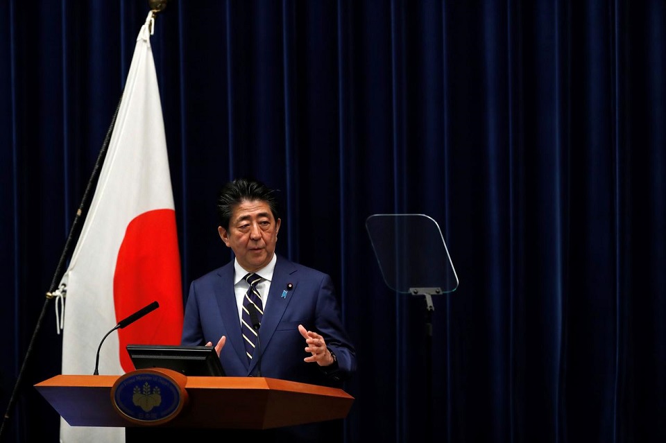 Japan's Abe warns coronavirus outbreak could worsen if people don't take proper measures