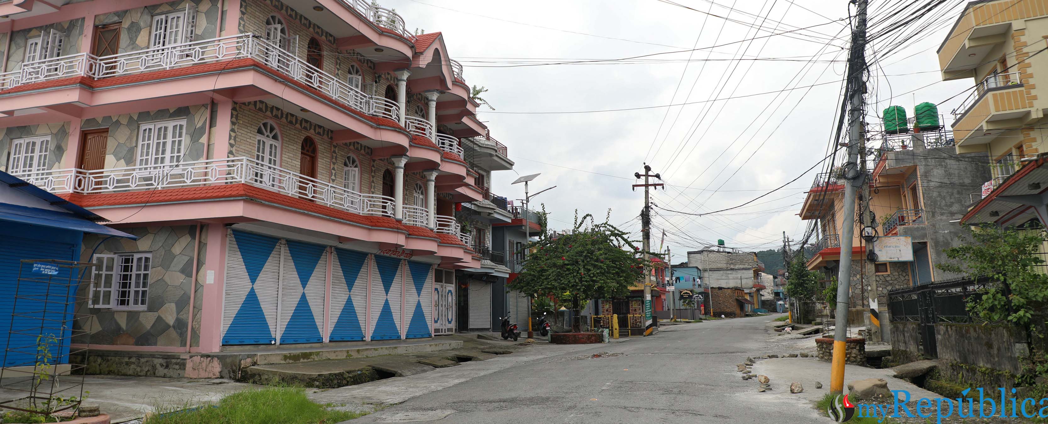 IN PICS: Three wards of Pokhara Metropolis sealed off