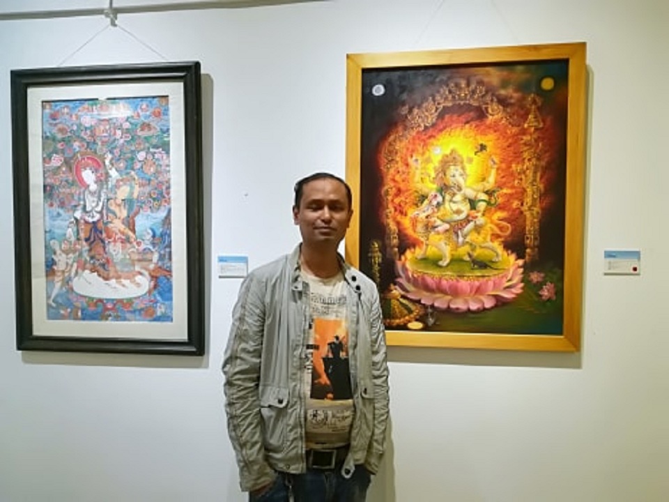 Art is like drug for me: Shankar Shrestha