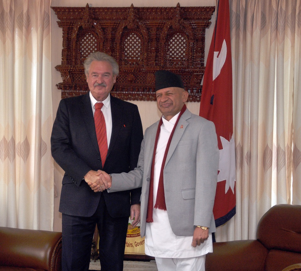 Foreign Ministers of Nepal and Luxembourg discuss matters of mutual interests