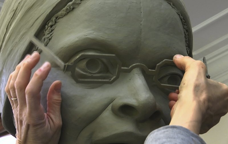 Sculptor crafting first women’s statue for Central Park