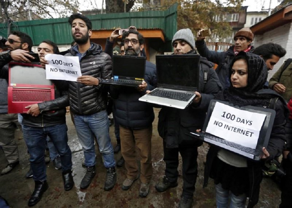 India's top court says indefinite Kashmir internet shutdown is illegal