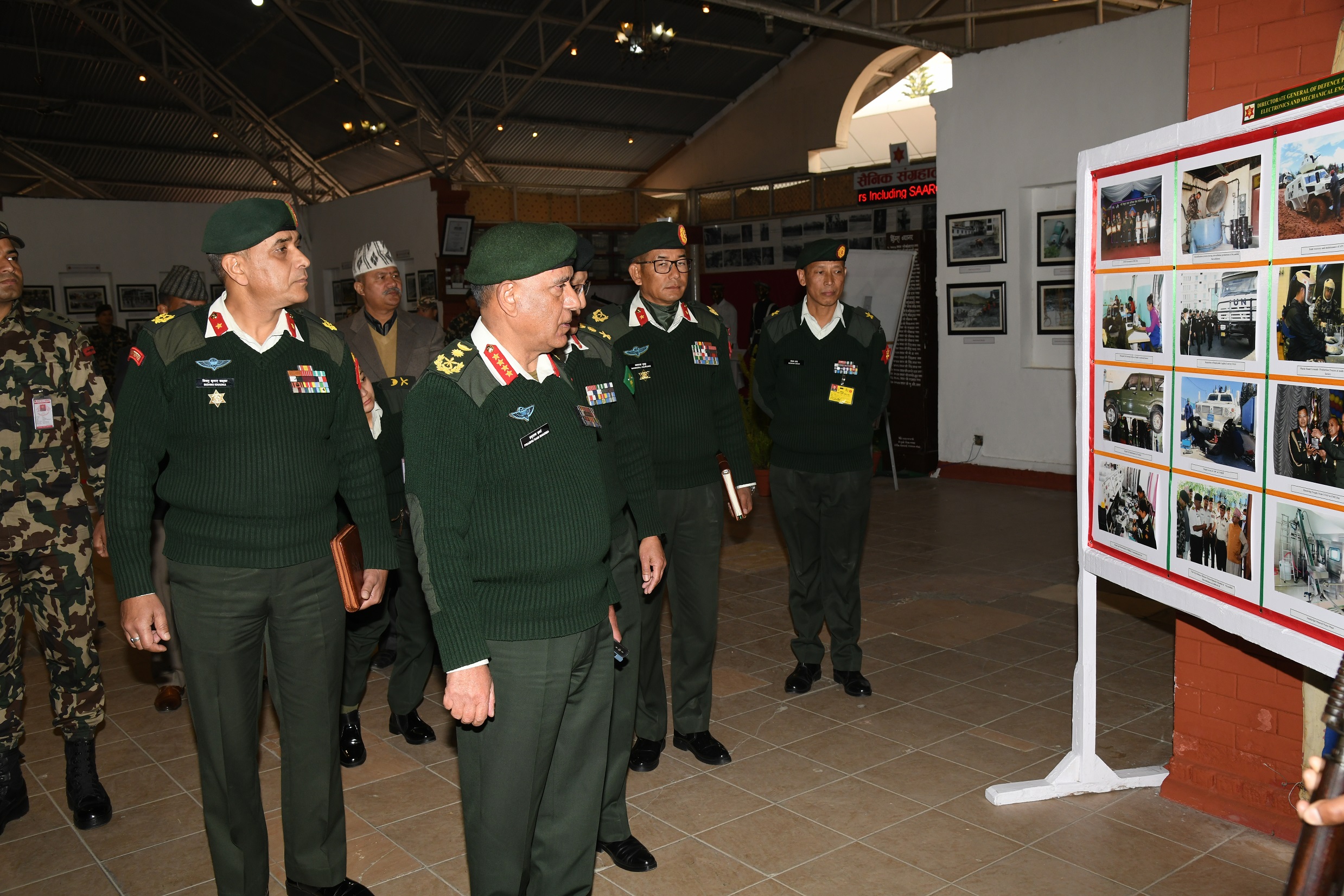 Nepal Army inaugurates special photos exhibition on occasion of its establishment day