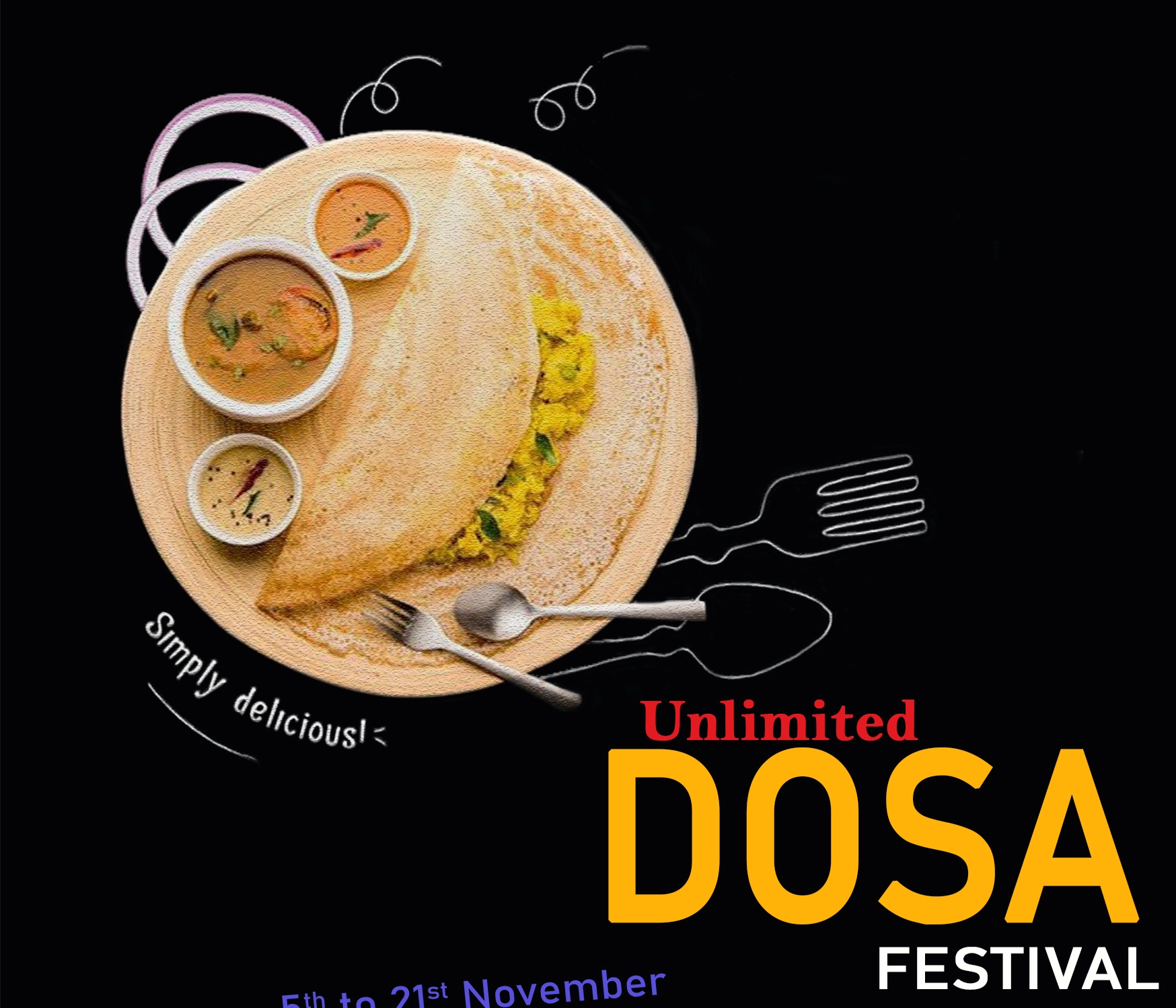 Dosa festival at Shambala Garden Restaurant
