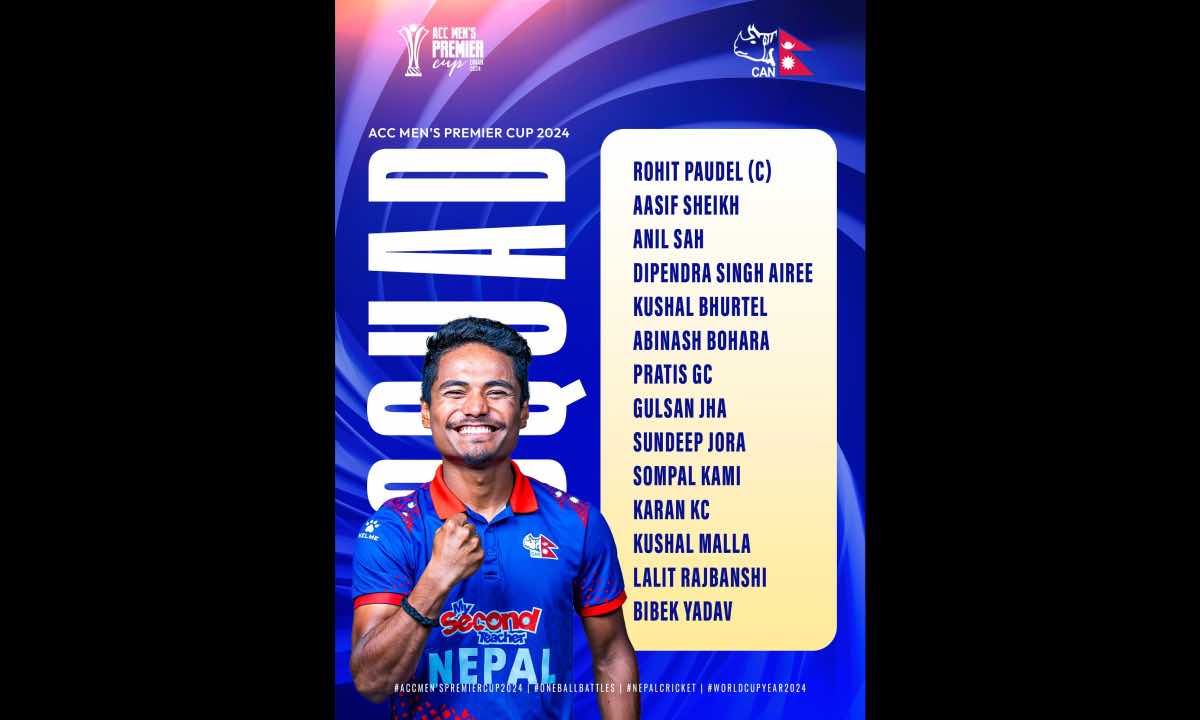 ACC premier cup: Nepal playing against Hong Kong today