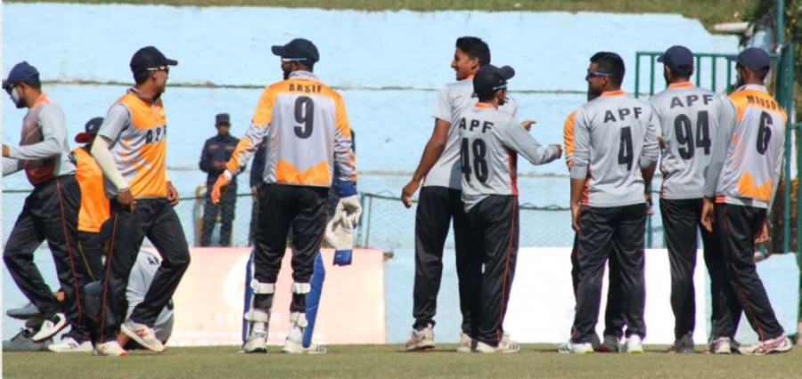 APF lifts Prime Minister Cup Cricket Trophy, wins over TAC by four wickets