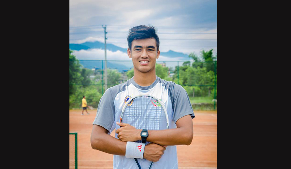 Tennis player Bastola enlisted in ITF ranking