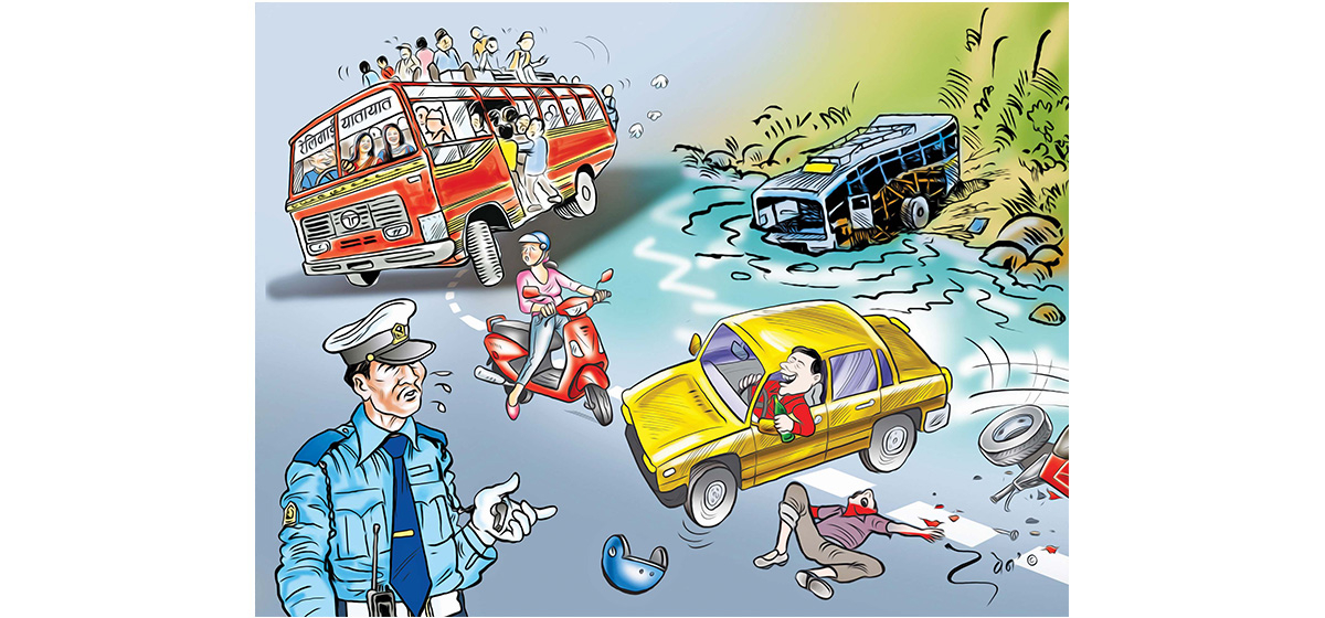 Bagmati reports 1,530 deaths in road accidents in four and half years