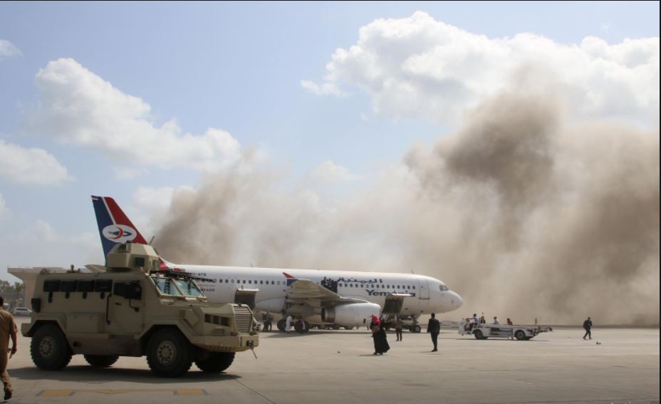 Twenty-two killed in attack on Aden airport after new Yemen cabinet lands