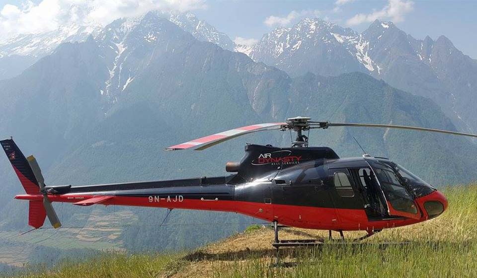 Air Dynasty chopper that crashed in Nuwakot was carrying Chinese tourists (Update)