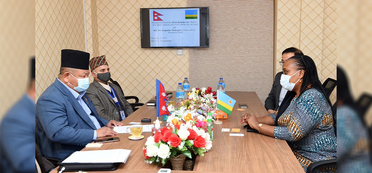 Rwandan ambassador calls on Minister Ale, proposes for bilateral aviation agreement