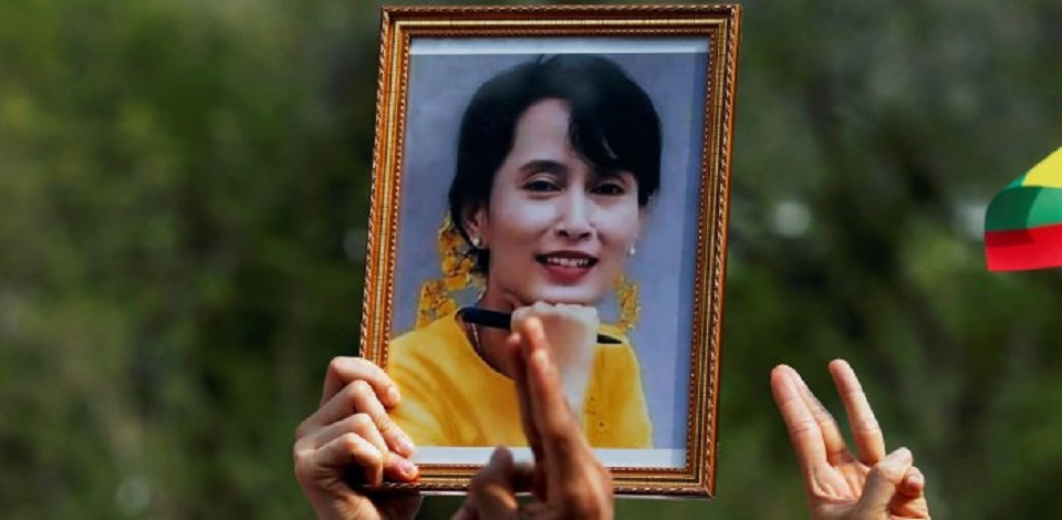Myanmar court files another charge against Suu Kyi; protesters march again