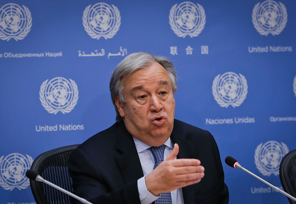 UN chief says 1 billion students affected by virus closures