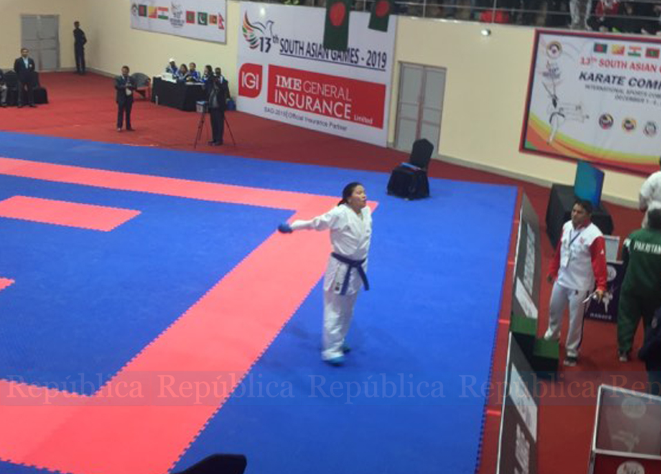 Another gold for Nepal, Anupama Magar wins in karate
