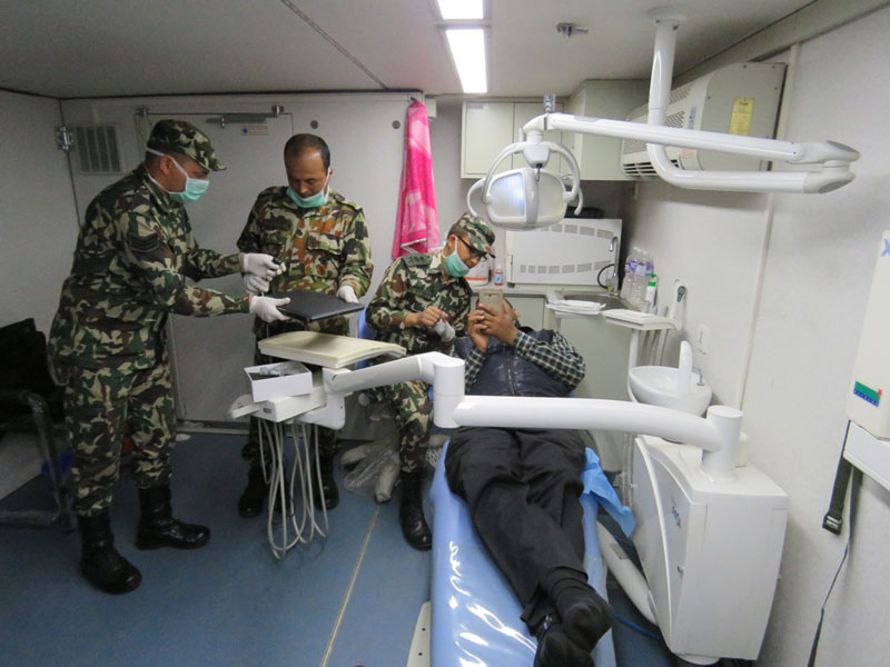 MoH, Nepal Army starts free health camp in Rautahat (photo feature)