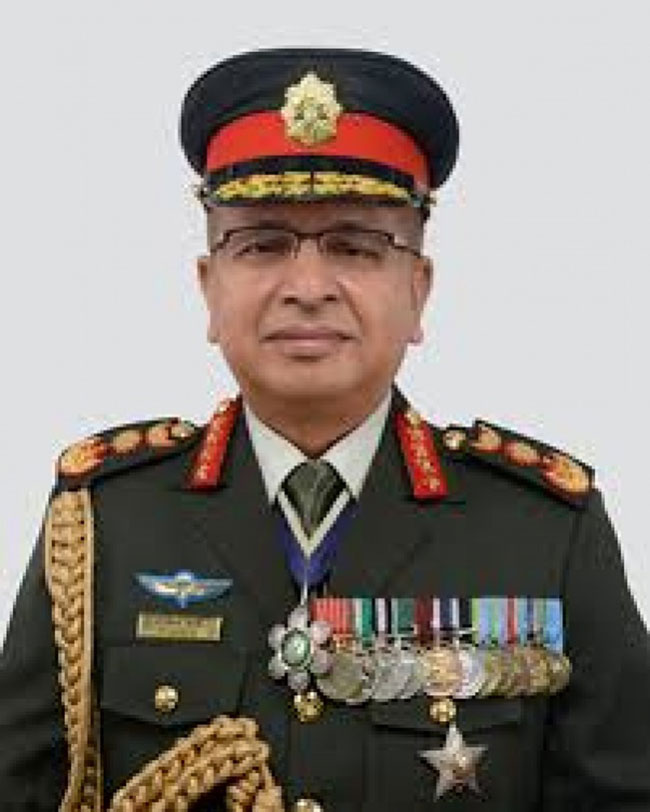 Army Chief Chhetri in Madhes districts