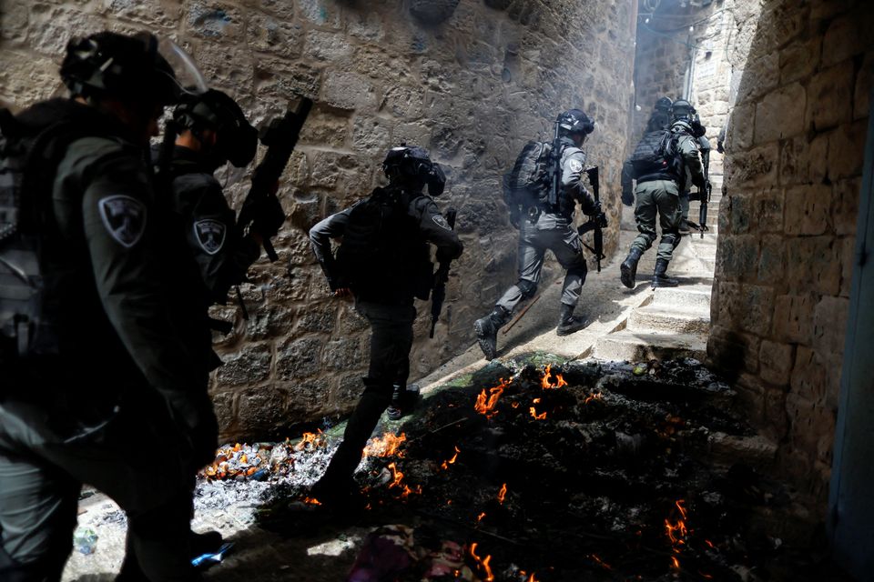 Jerusalem violence puts strain on Israel's coalition government