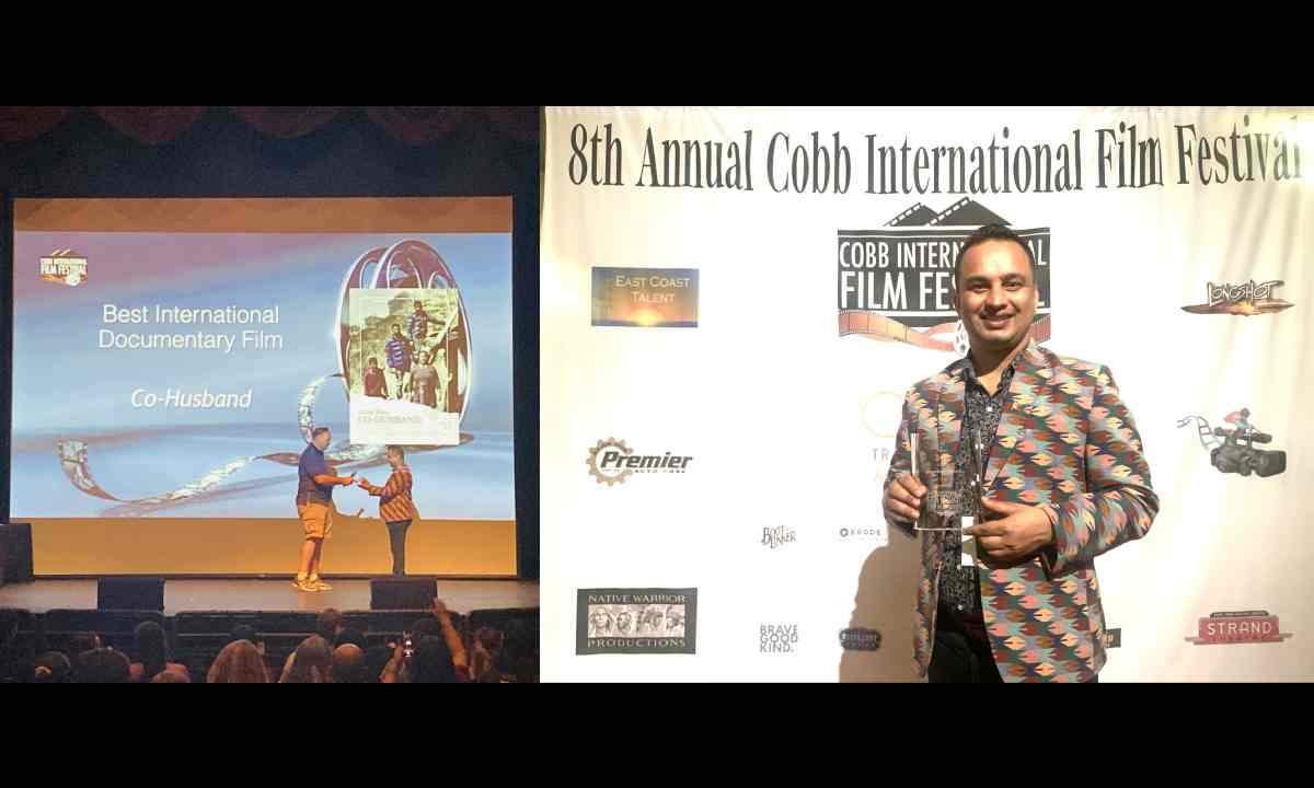 Documentary 'Co-Husband' by Ganesh Panday wins Best International Documentary Award in US