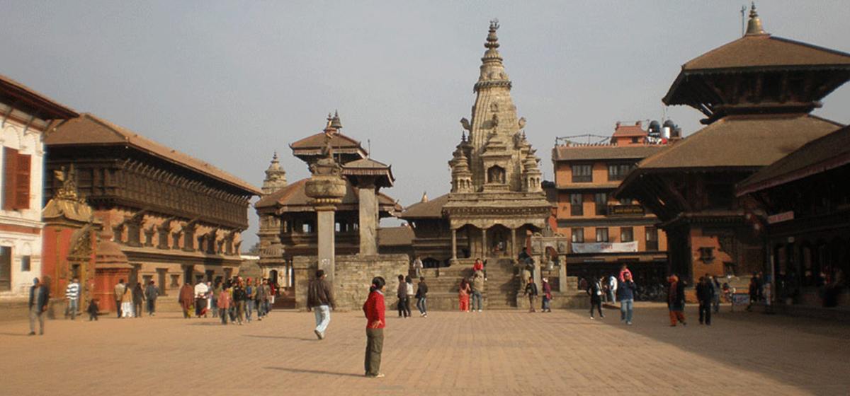 Tourists arrival in Bhaktapur increases