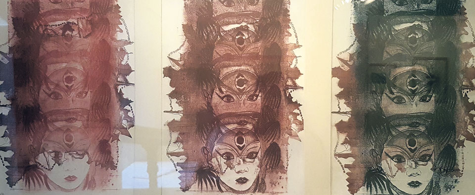 Bhavika’s Lithography On Display In Layers