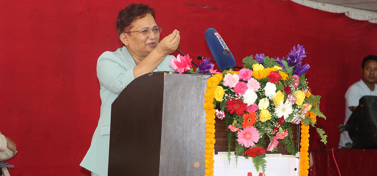 Govt responsible for realizing people’s development aspirations: Minister Bhusal