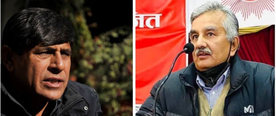 CPN-UML leaders Bhusal, Pandey suspended for six months for carrying out "anti-party activities"