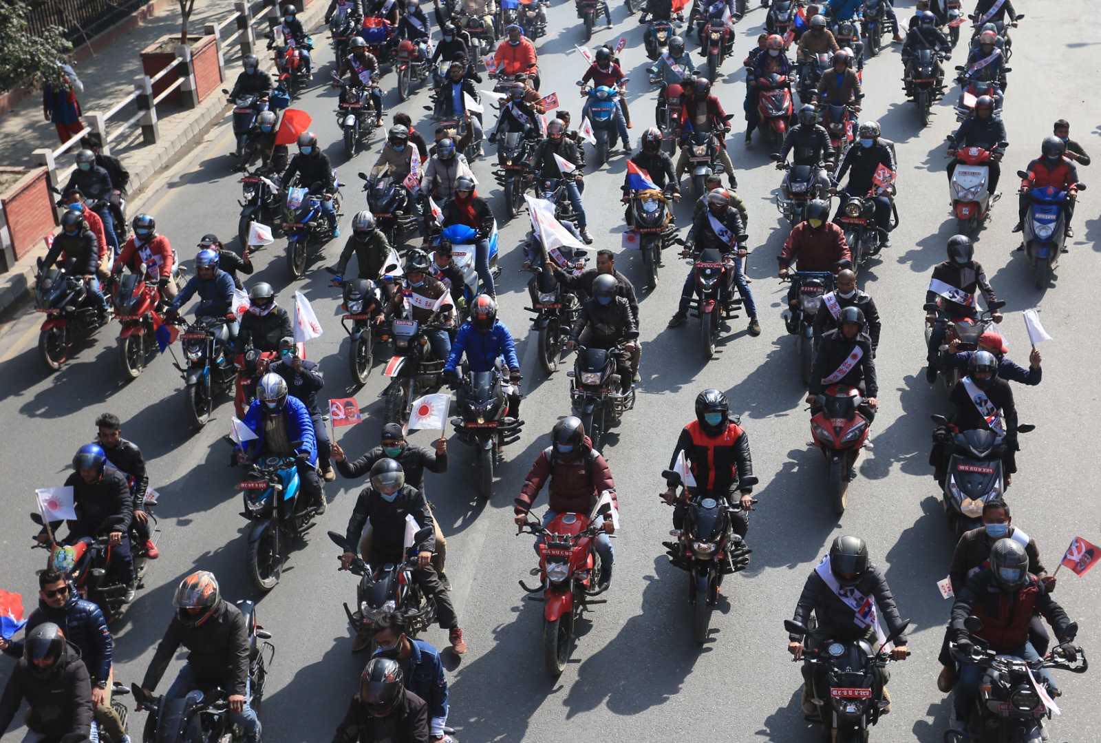 UML organizing motorcycle rallies in 77 districts for the promotion of party’s general convention