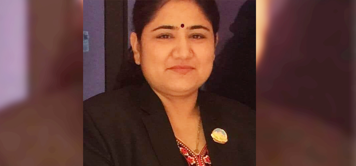 Accused of indecent behavior, Lumbini’s State Minister for Health Bimala Wali resigns