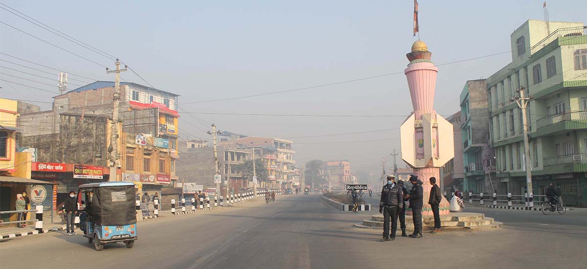 PHOTOS: NCP Dahal-Nepal faction’s strike in Biratnagar