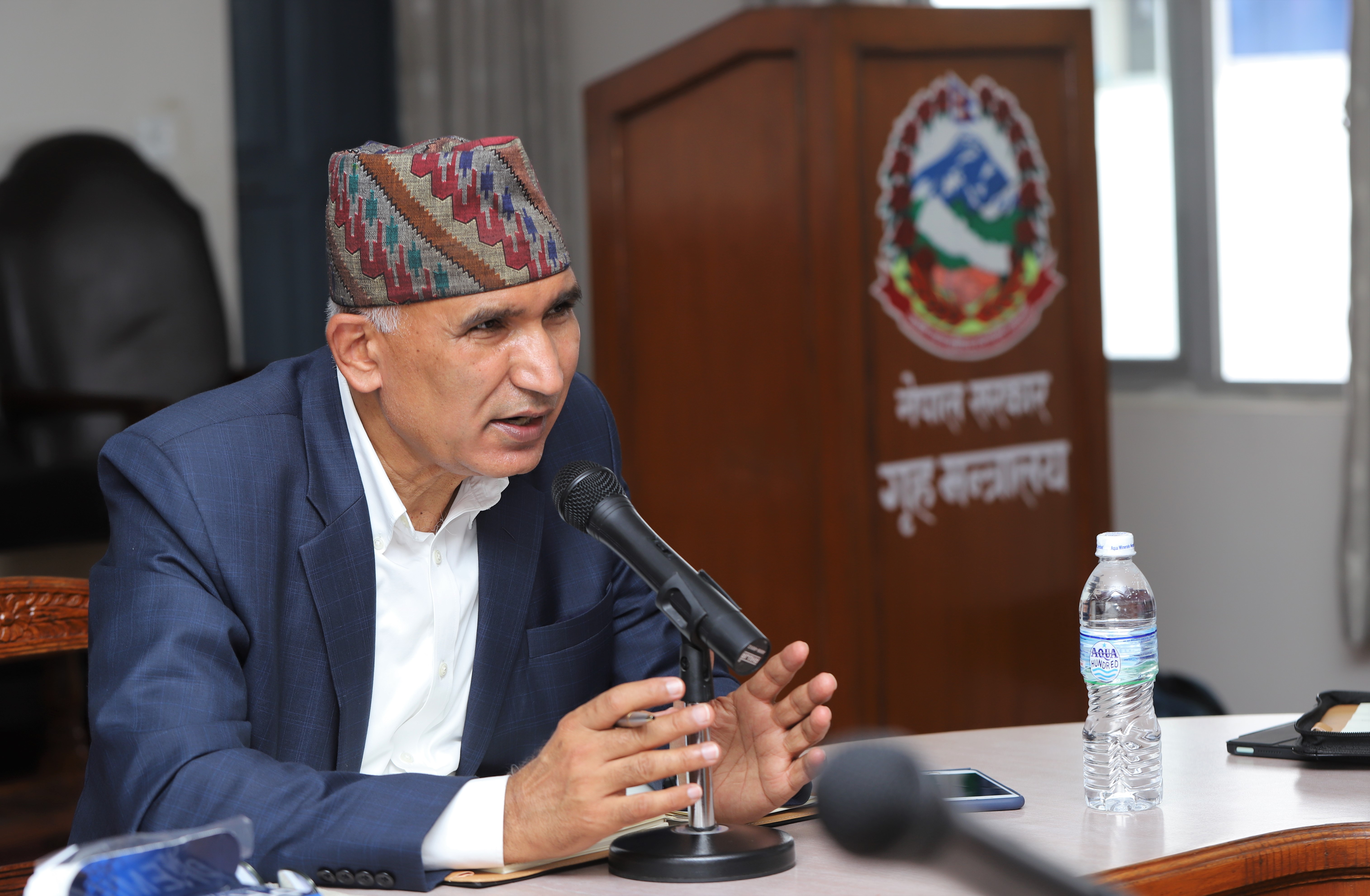Home Minister Poudel directs authorities to prepare for damage minimization of natural disaster