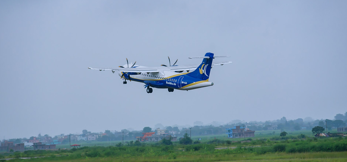 Buddha Air aircraft makes medical emergency landing in Nepalgunj