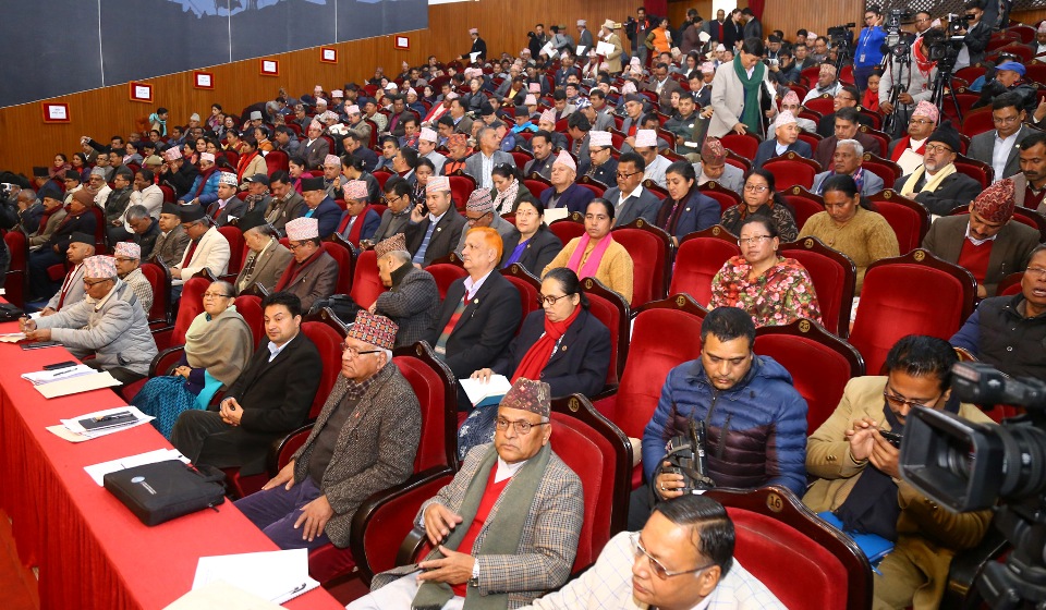 NCP chairperson Dahal proposes party's general convention from April 7 to 12 next year