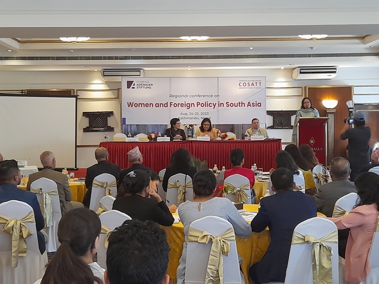 Regional Conference on Women and Foreign Policy in South Asia highlights the imperative of inclusivity in crafting effective foreign policies