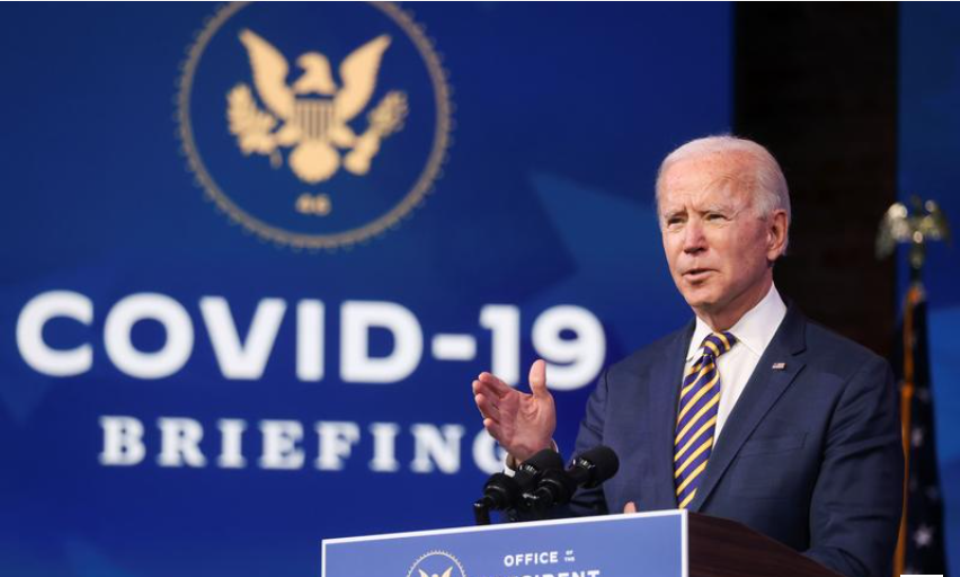 U.S. detects first case of COVID-19 variant as Biden offers gloomy vaccine outlook