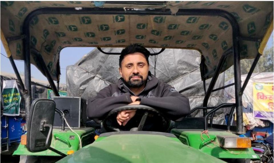 Tractors to Twitter: India's protesting farmers battle on highway, online