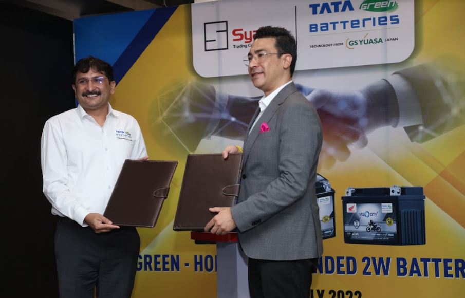 Syakar Trading Company Pvt. Ltd. appointed as Authorized OEM Distributor of TATA Green Batteries