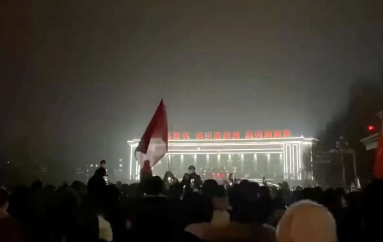 Protests erupt in Xinjiang and Beijing after deadly fire