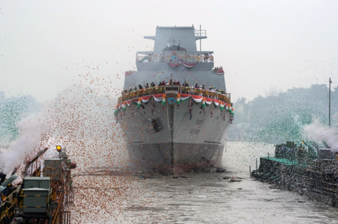 India begins to flex its naval power as competition with China grows